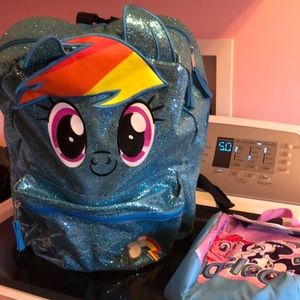 My little Pony Backpack and lunchbox